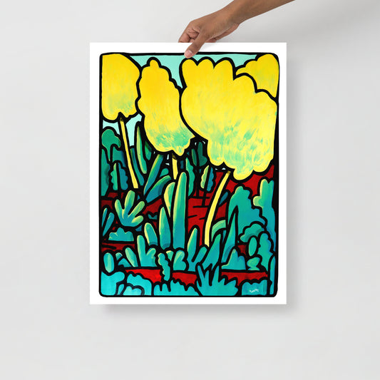 Through the Woods 18x24" Matte Poster