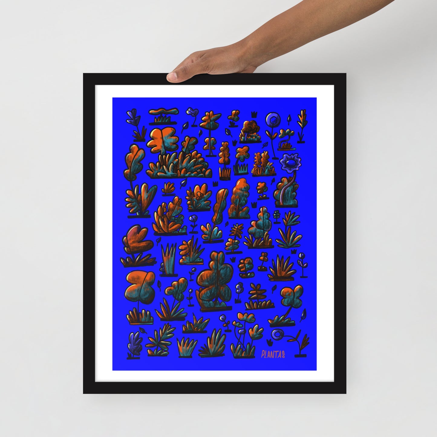 Tiny Forest Framed poster