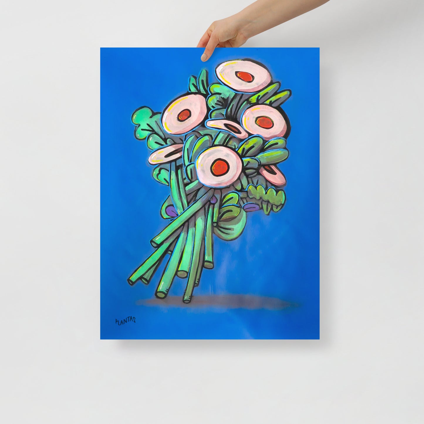 Azul Bouquet 24"x36" Matte Poster