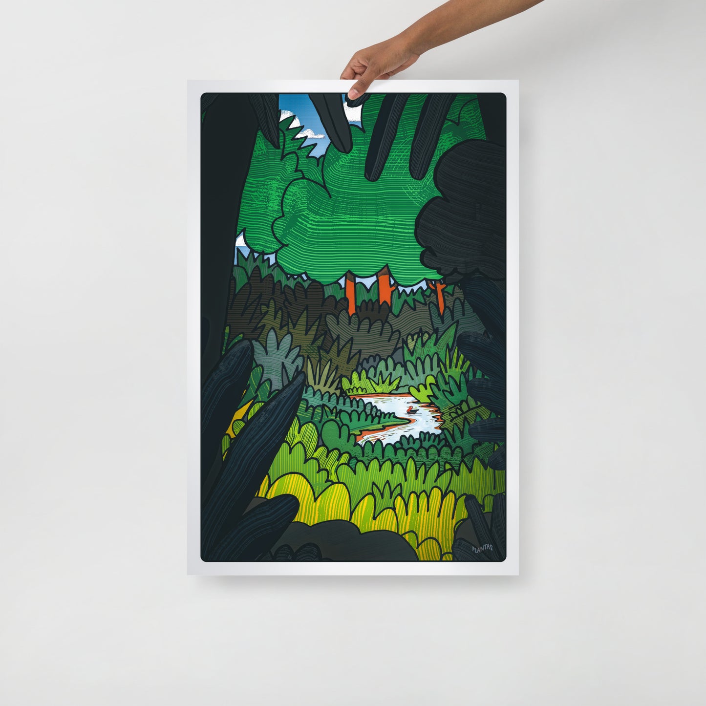 Forest Pond 24"x36" Matte Poster