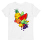 Fruits organic cotton kids t-shirt by Plantas
