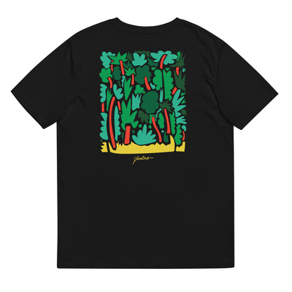 Floral Forest unisex organic cotton t-shirt