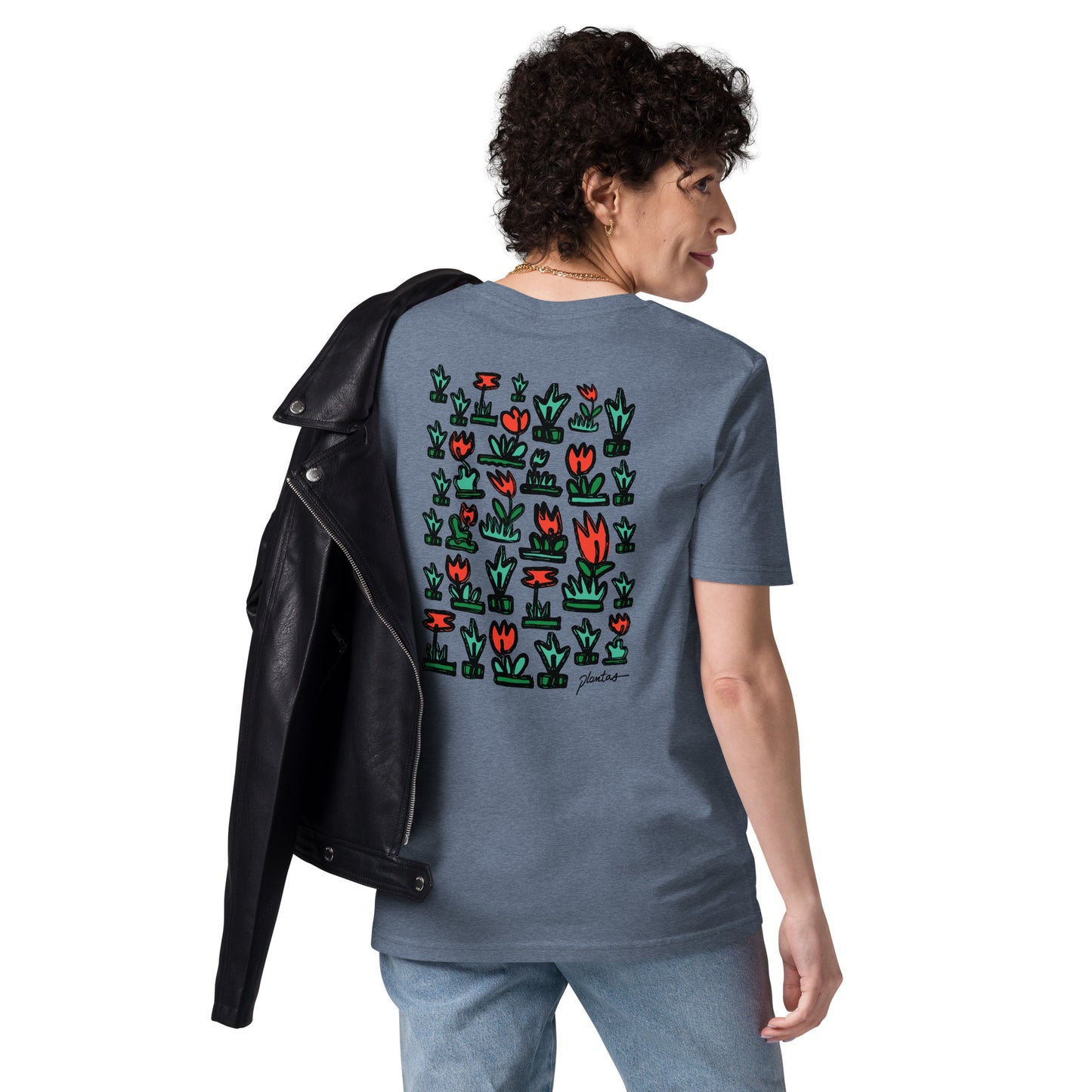 Doodle unisex organic cotton t-shirt