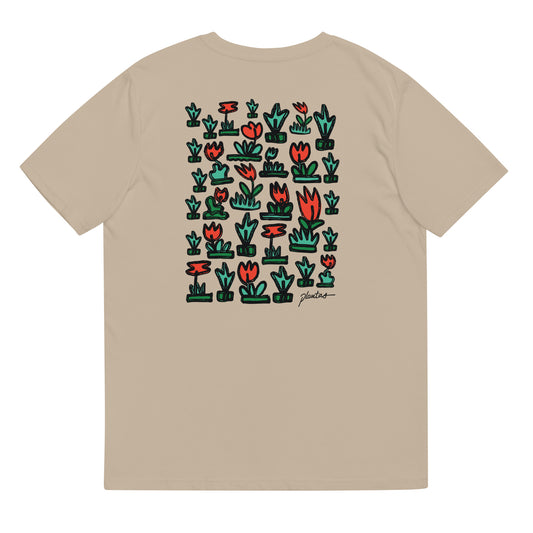 Camiseta unisex de algodón orgánico Doodle