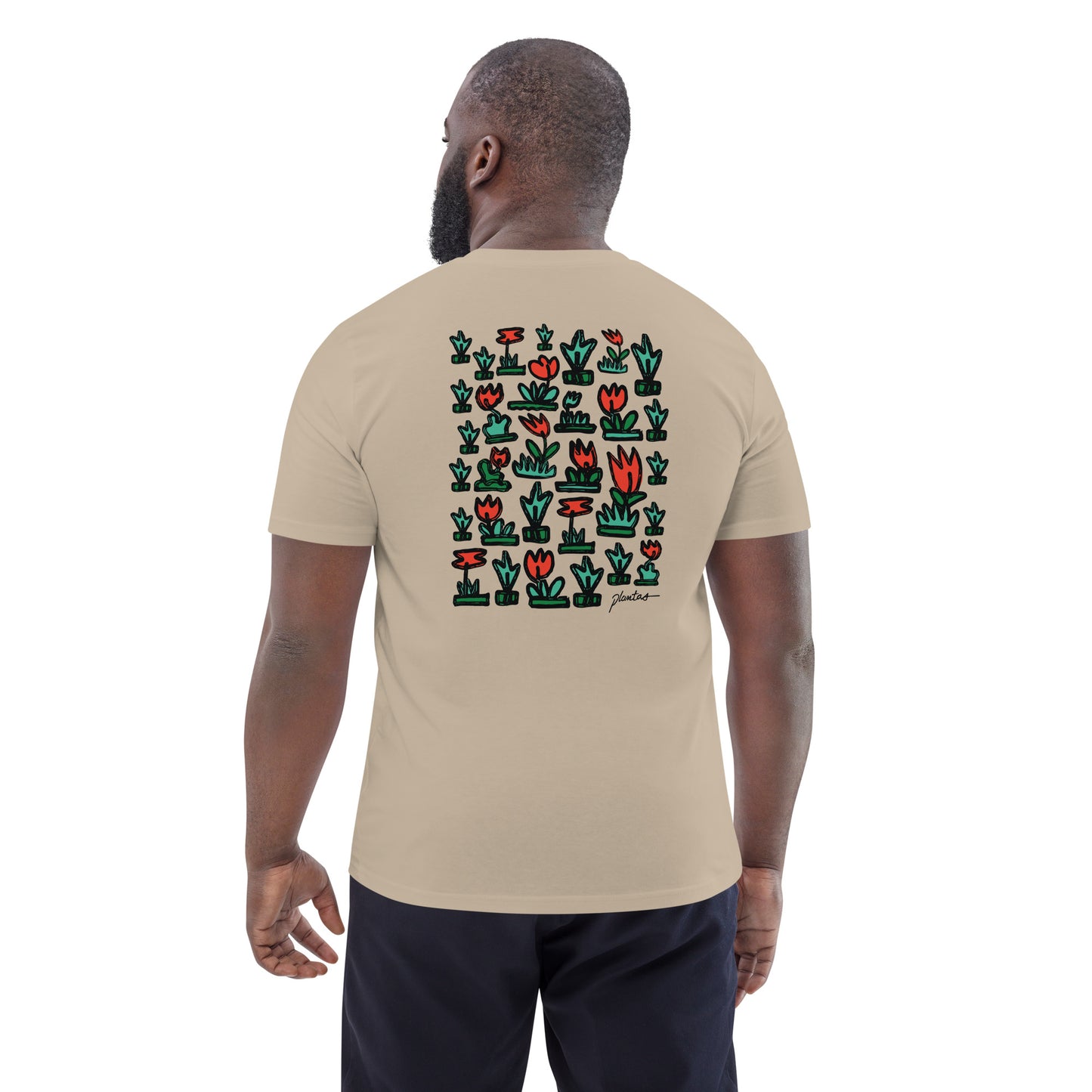 Camiseta unisex de algodón orgánico Doodle