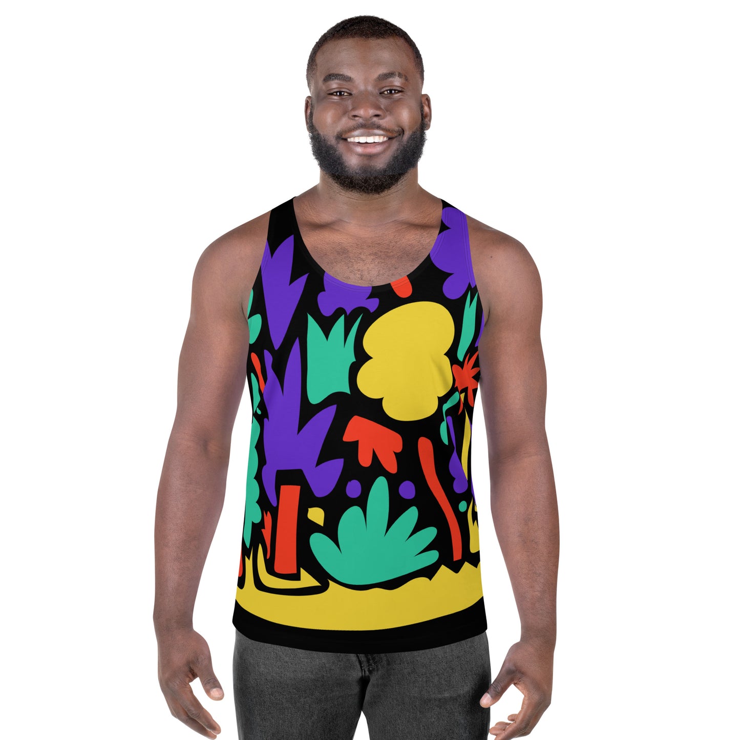 Floral Forest Tank Top